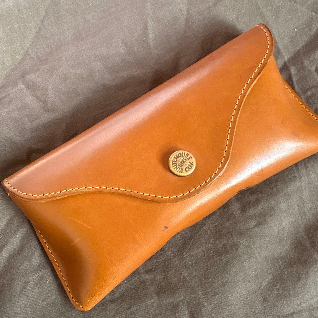 希少　ホワイトハウスコックス　メガネケース