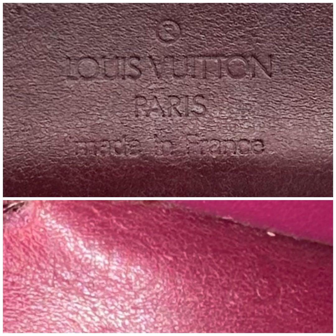 美品 ルイヴィトン ポルトフォイユ ヴィエノワ ヴェルニ モノグラム がま口