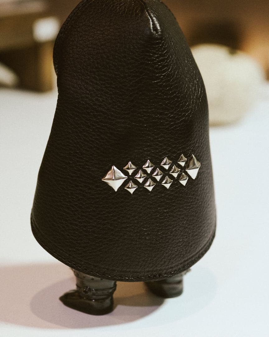 CALEE コラボ　ともだち初号機　ソフビ　本革レザーマント