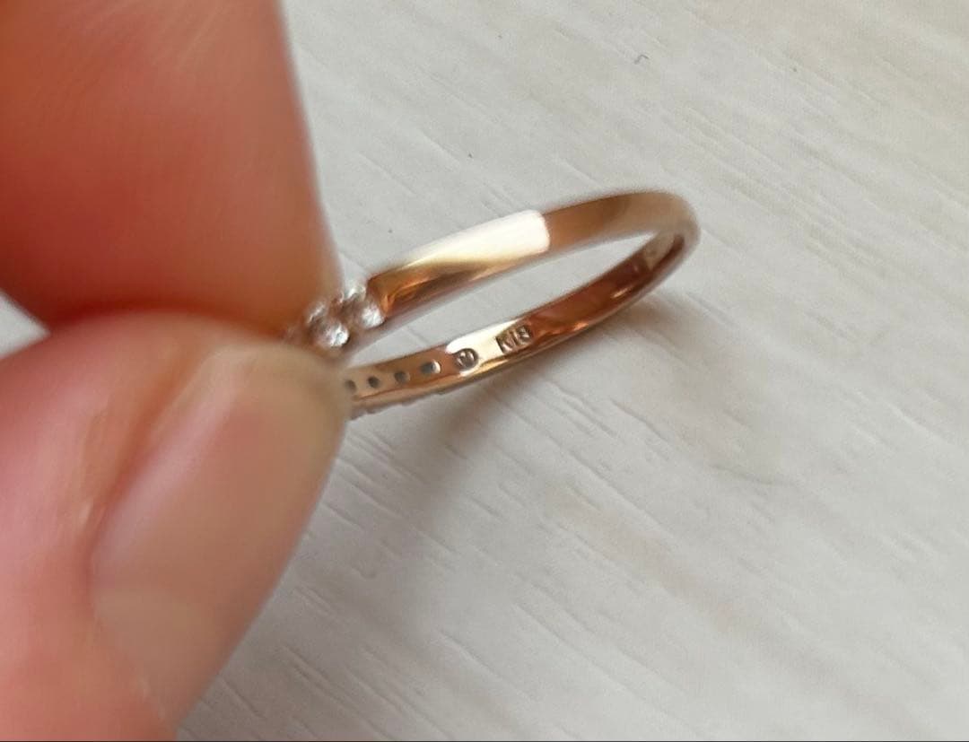 ヴァンドーム青山　ダイヤリング　ハーフエタニティ