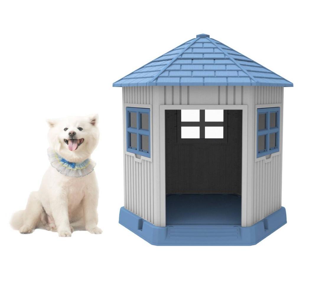 犬小屋 ペットハウス ペットケージ プラスチック製 犬 室内犬 室外