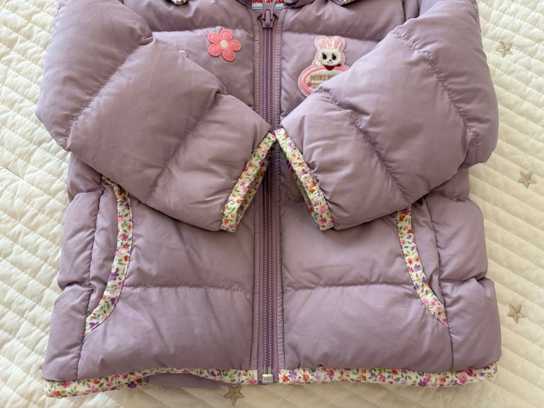 ミキハウス　ダウン　80