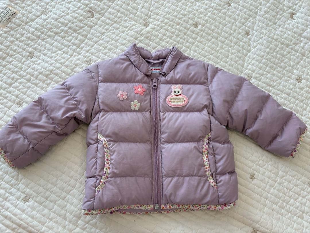 ミキハウス　ダウン　80