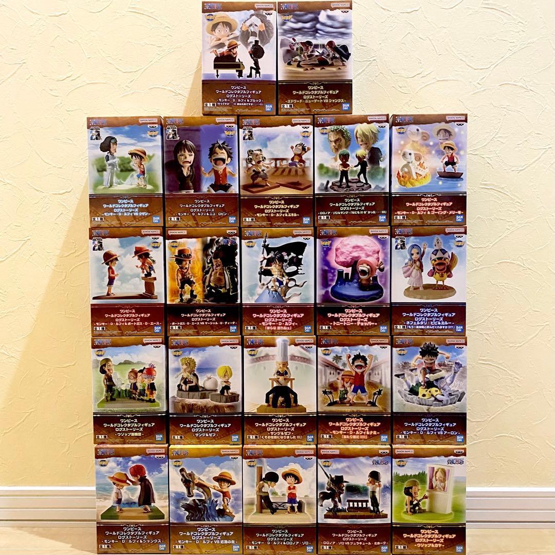 ワンピース ワールドコレクタブルフィギュア ログストーリーズ 22種類セット