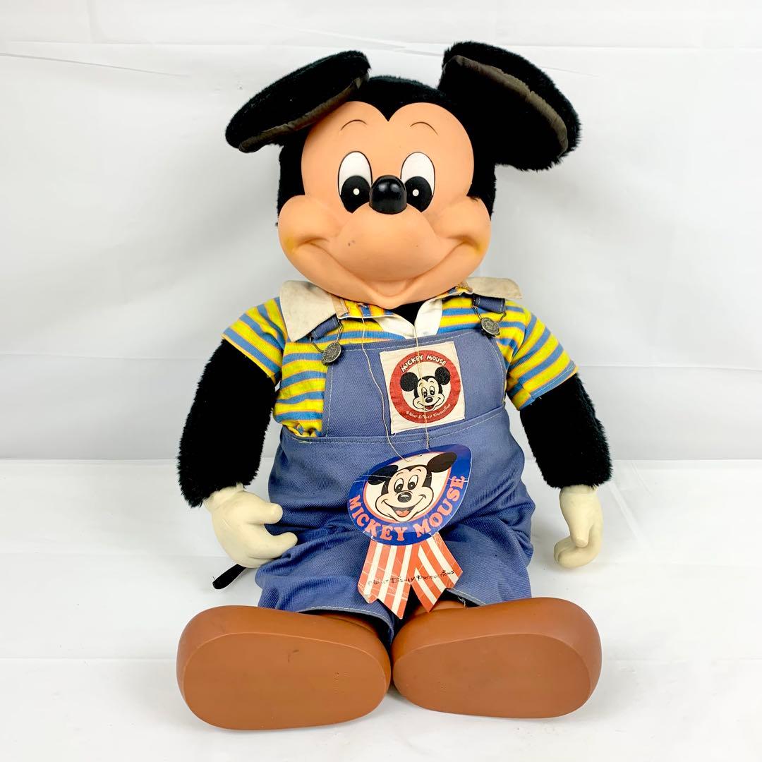 《タグ付き》ヤングエポック/ディズニー/ミッキー/ツナギウエア/ぬいぐるみ