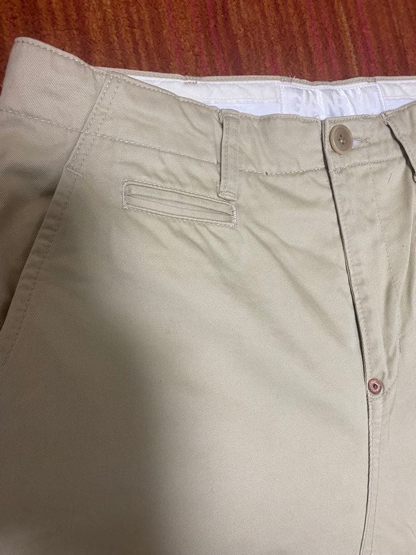 FUMITO GANRYU ガンリュウサルエルチノパンツ Mサイズ ベージュ