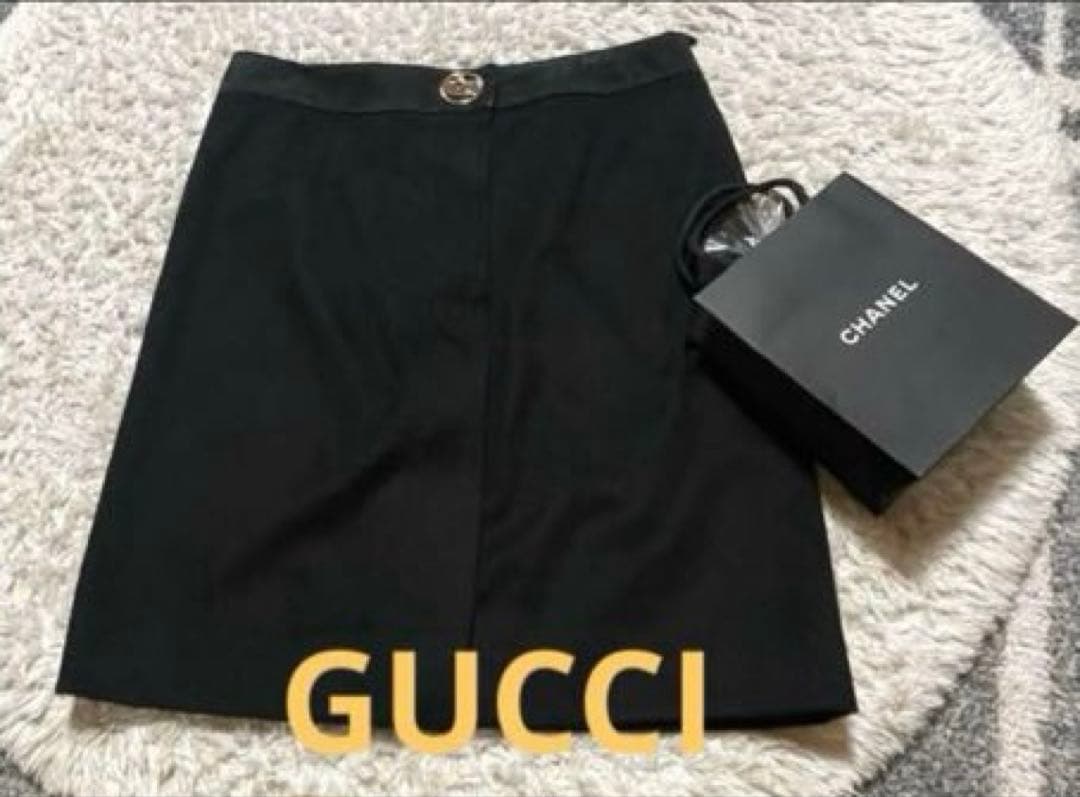 GUCCI ❗️膝丈スカート❗️44サイズ
