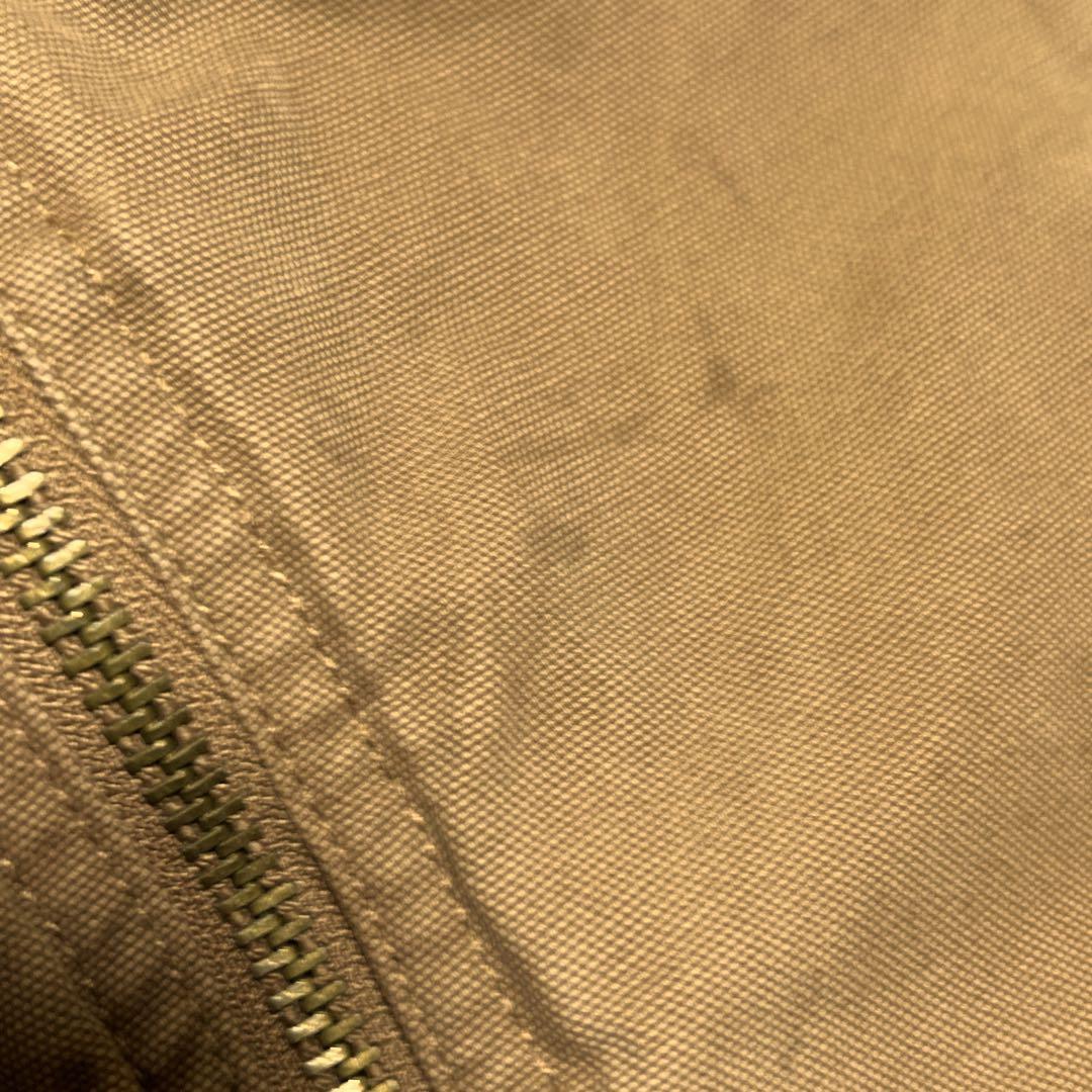 vintage中綿ダックジャケットデトロイトジャケットy2kキャメルM短丈古着