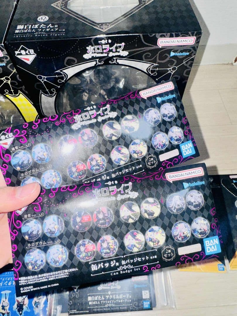 し*～様 ホロライブ 一番くじ 獅白ぼたん&角巻わため フィギュアセット 全15