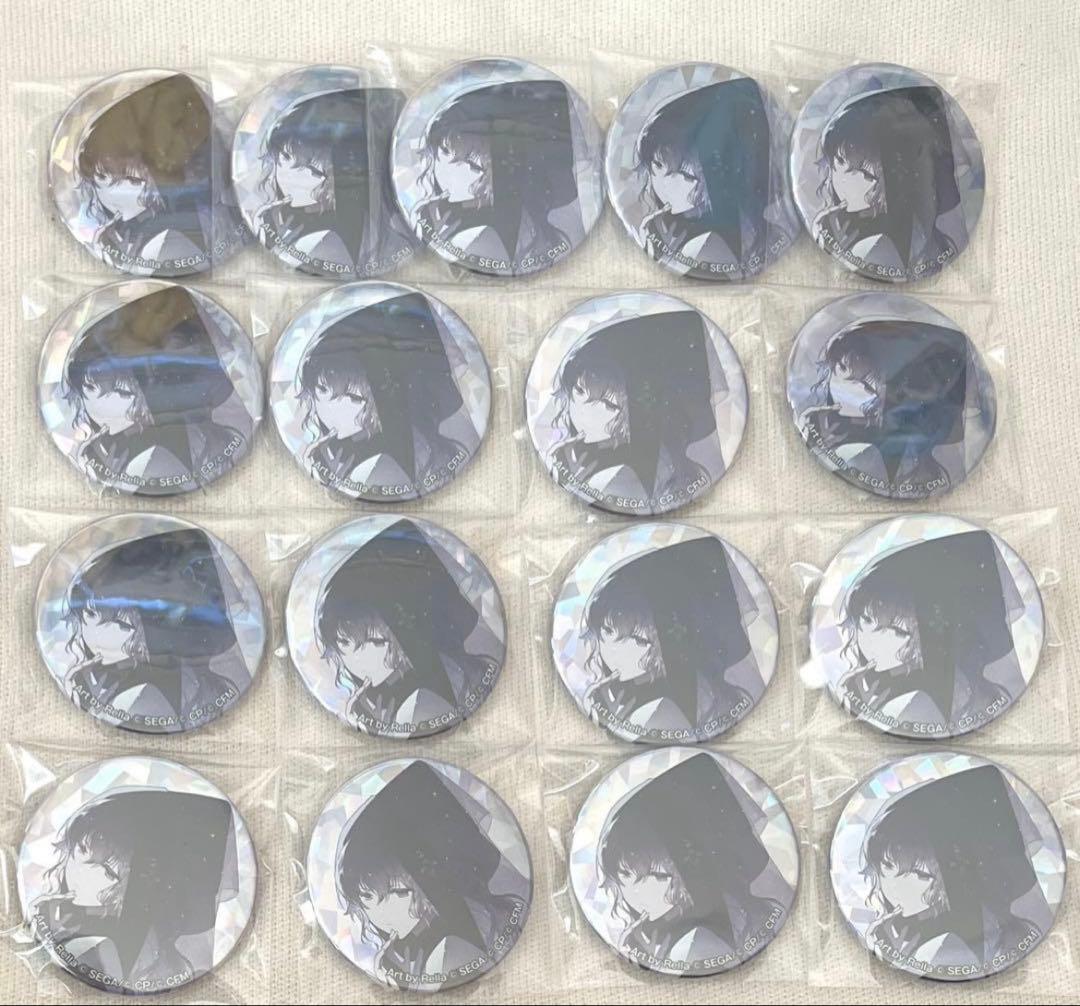 はむ　まふゆ宝石　ホログラム缶バッジ