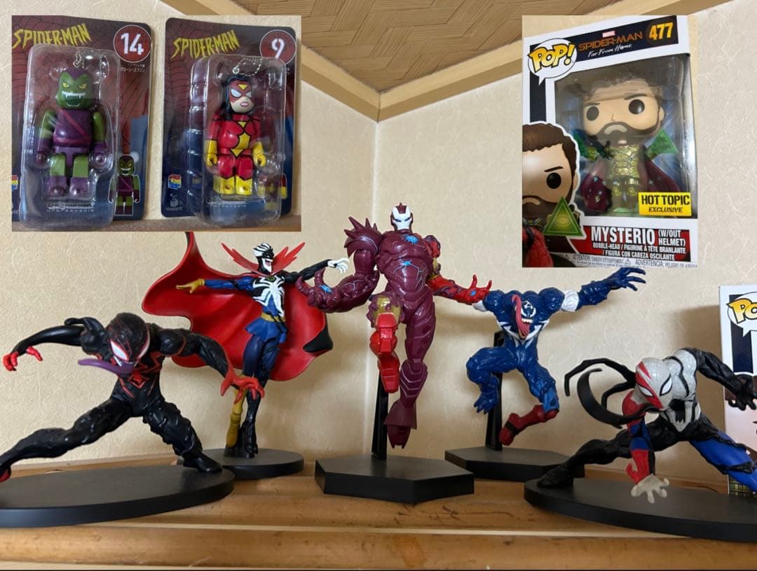 処分価格‼️セガ「マキシマム ヴェノム フィギュア」5種類+他3体の合計8体セット