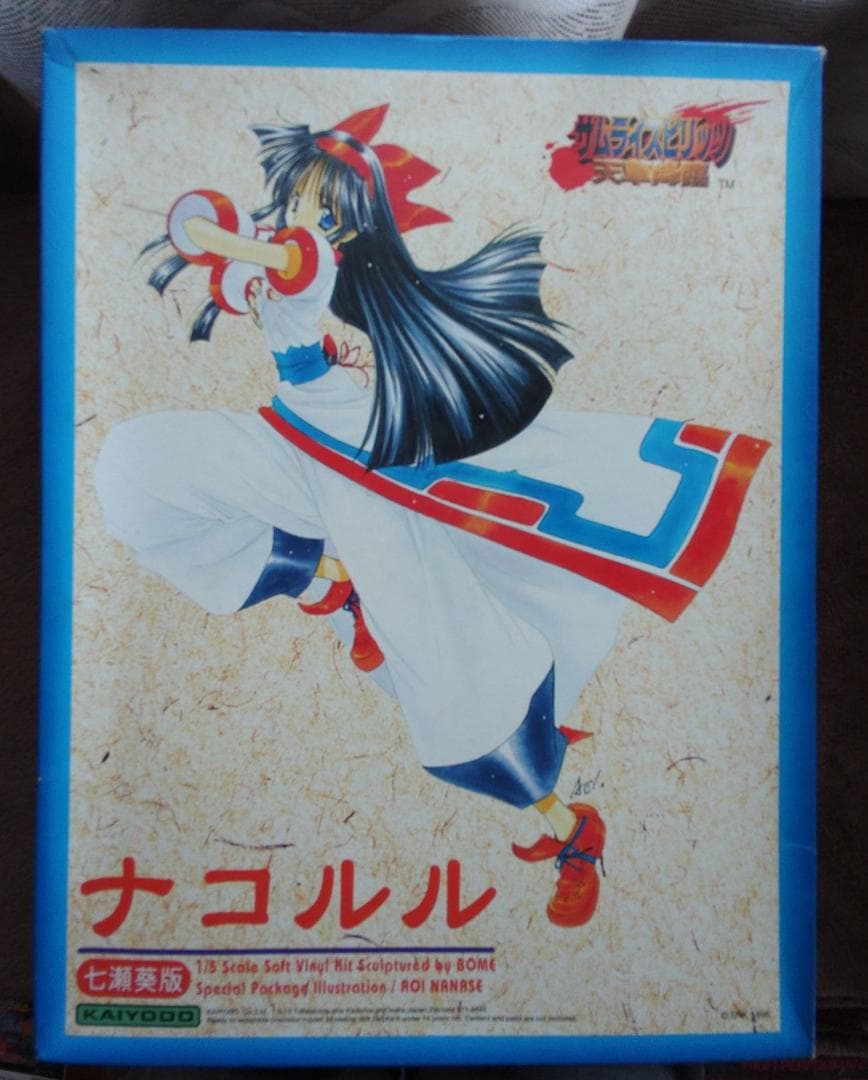 ナコルル 1/8 スケール ソフトビニールキット KAIYODO