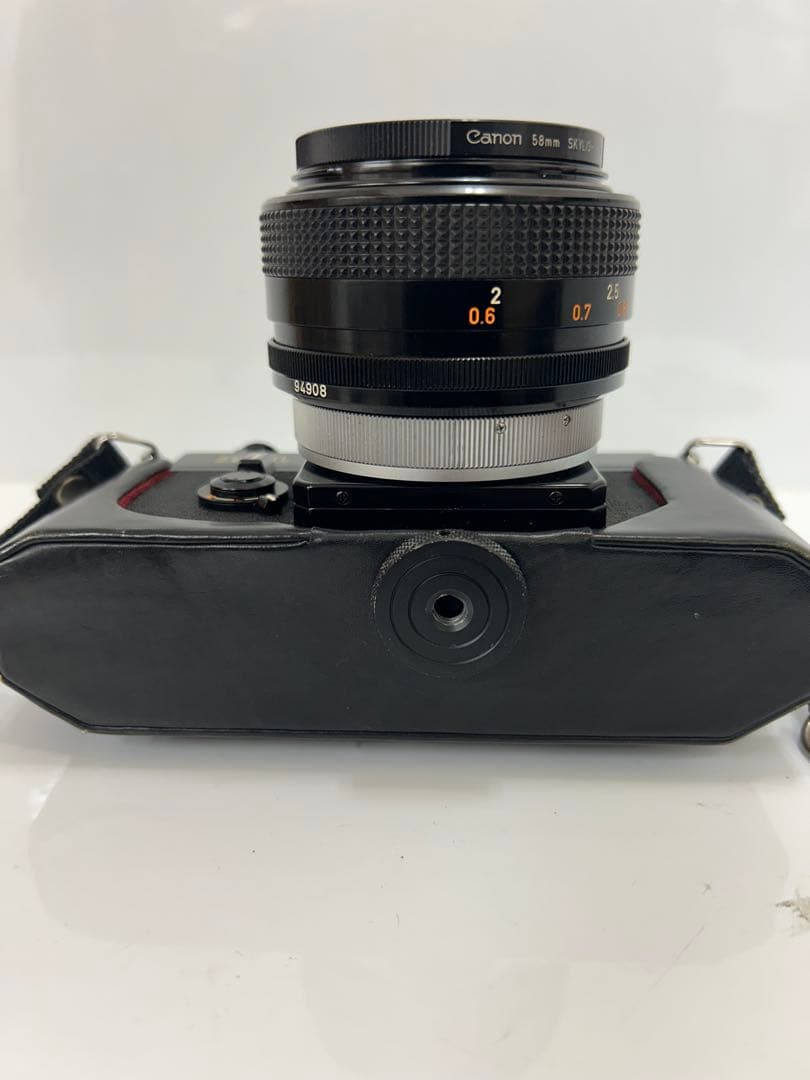 Canon F-1 一眼レフカメラ レザーケース付き
