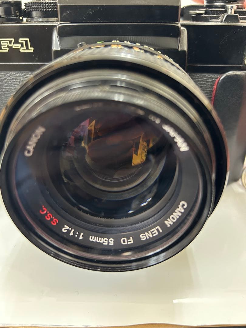 Canon F-1 一眼レフカメラ レザーケース付き