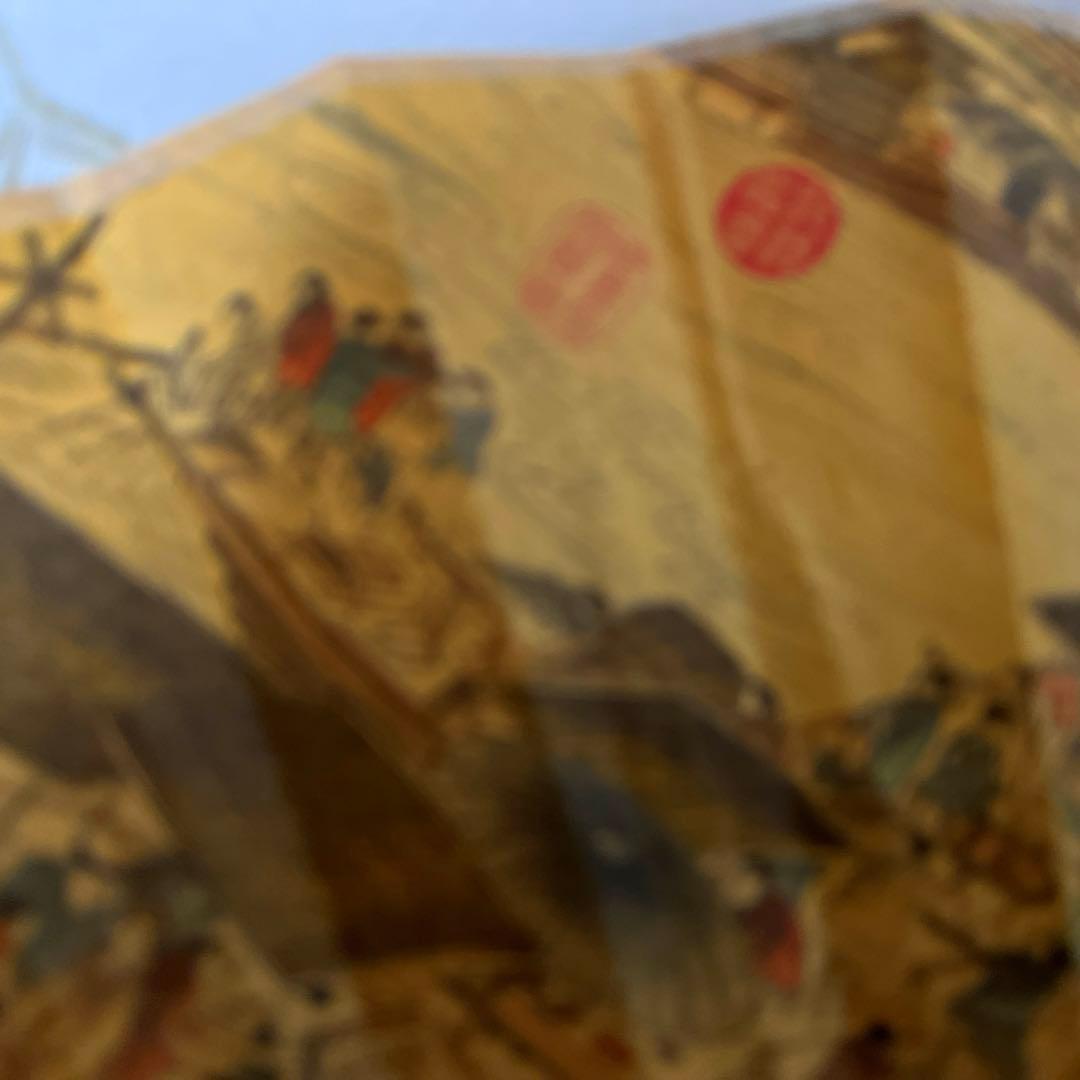 清明上河図、中国扇子