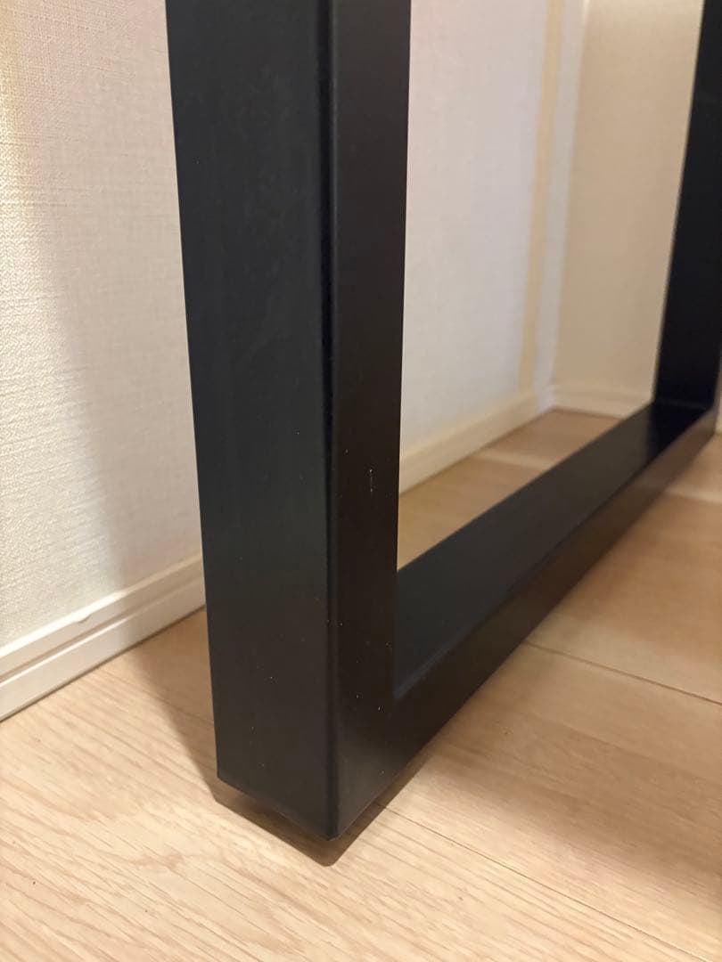 KANADEMONOTHE TABLE / 無垢 杉×Black Steel