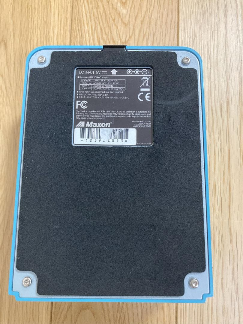 MAXON CS-550 ステレオコーラス(箱、取扱説明書、ACアダプターあり)