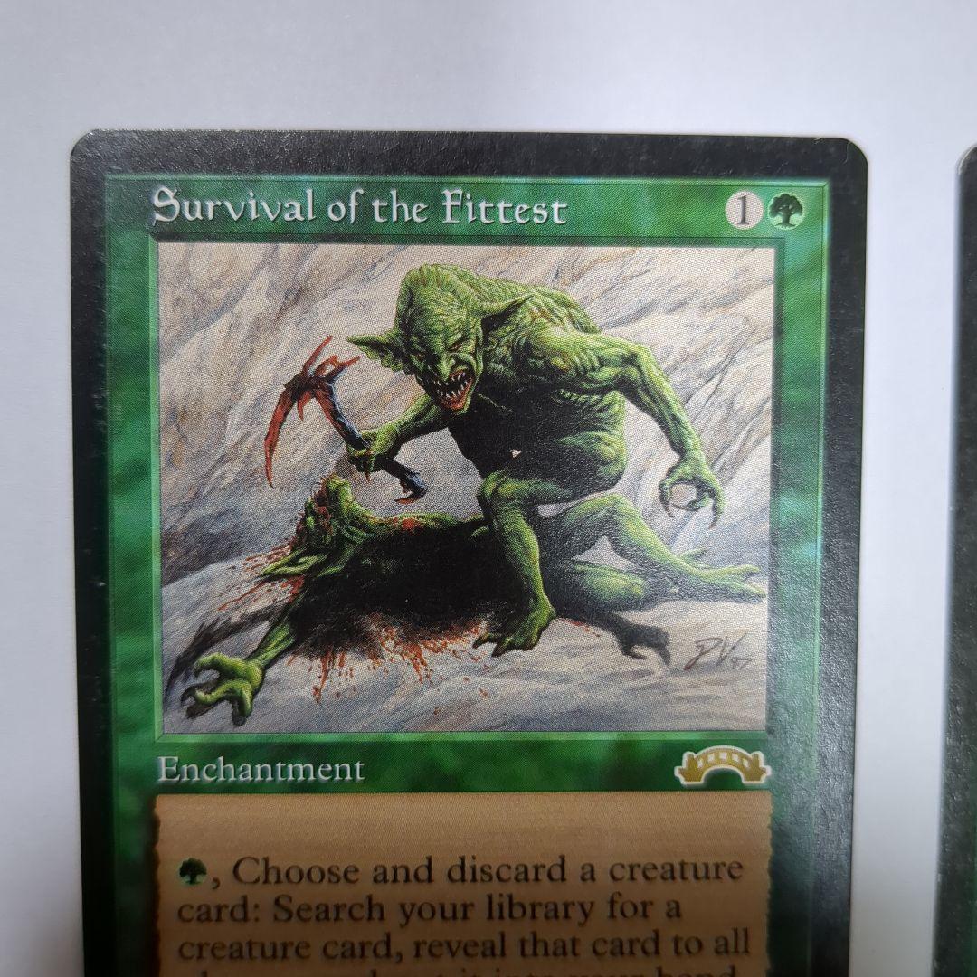 MTG 適者生存（２枚セット）　英語版２枚