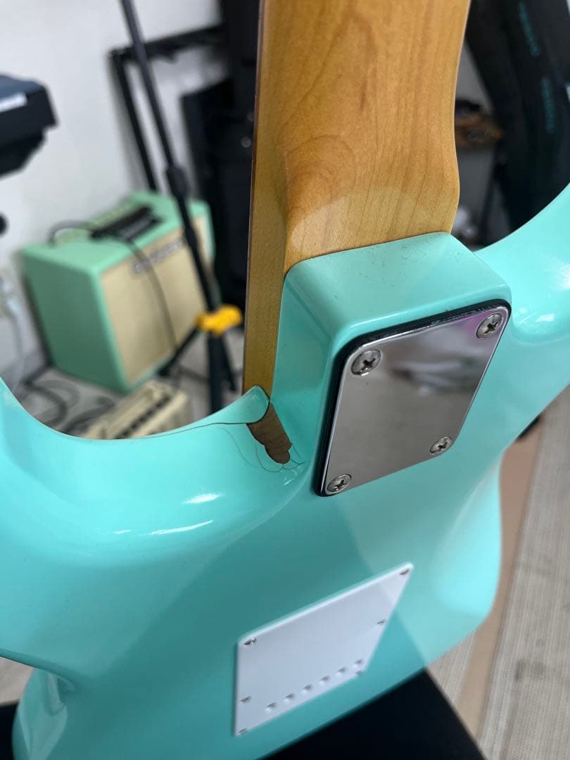 ギター MOON ST-C SFG/T CR Surf Green