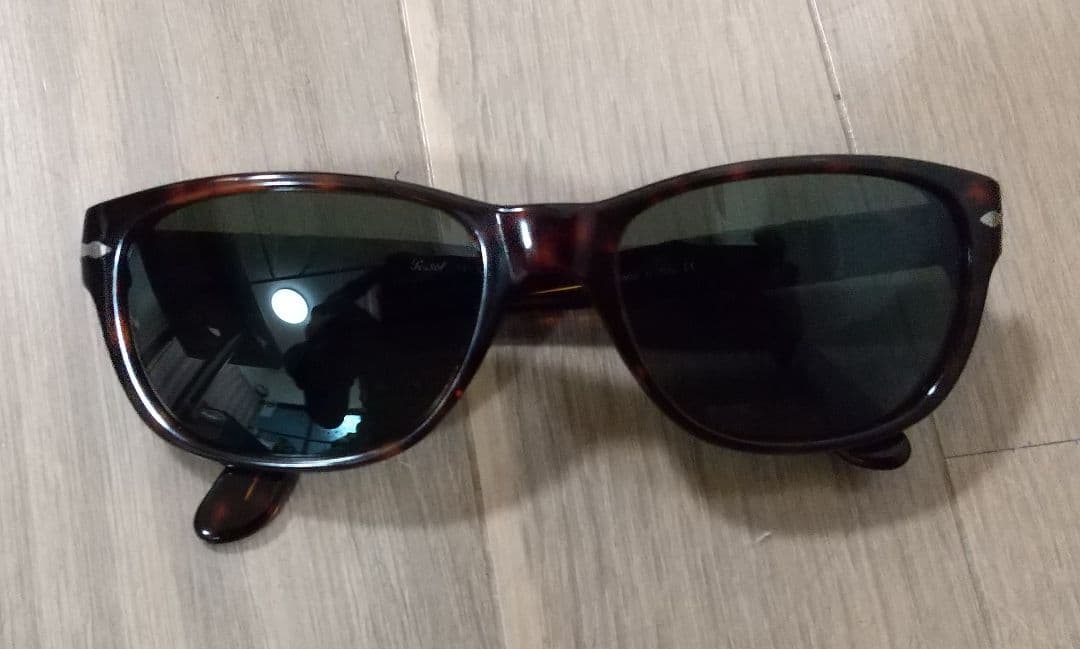 ☆本物☆長渕 剛さんビンテージ鼈甲サングラス グリーンガラスレンズ/55SIZU