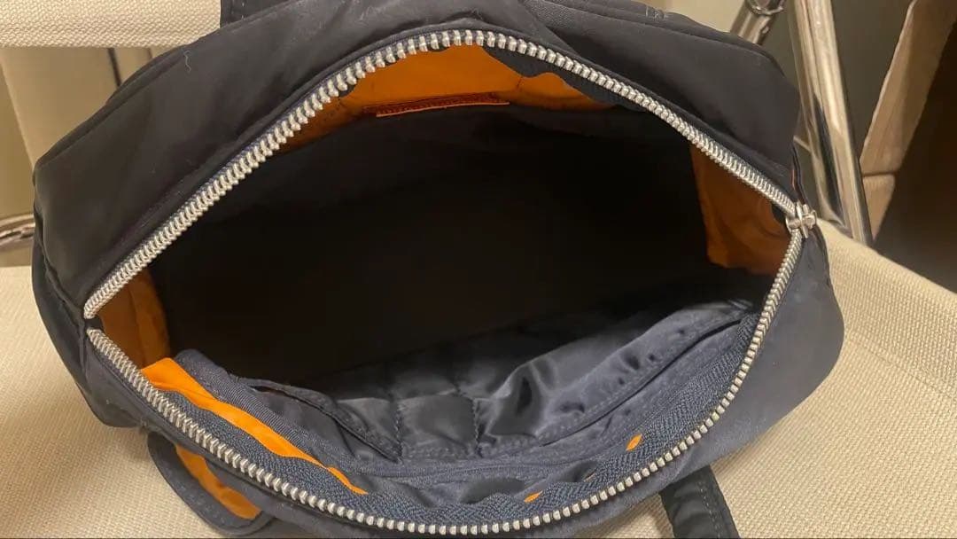 【希少】HEAD PORTER ミニボストン ナイロン ネイビー　廃盤　濃紺