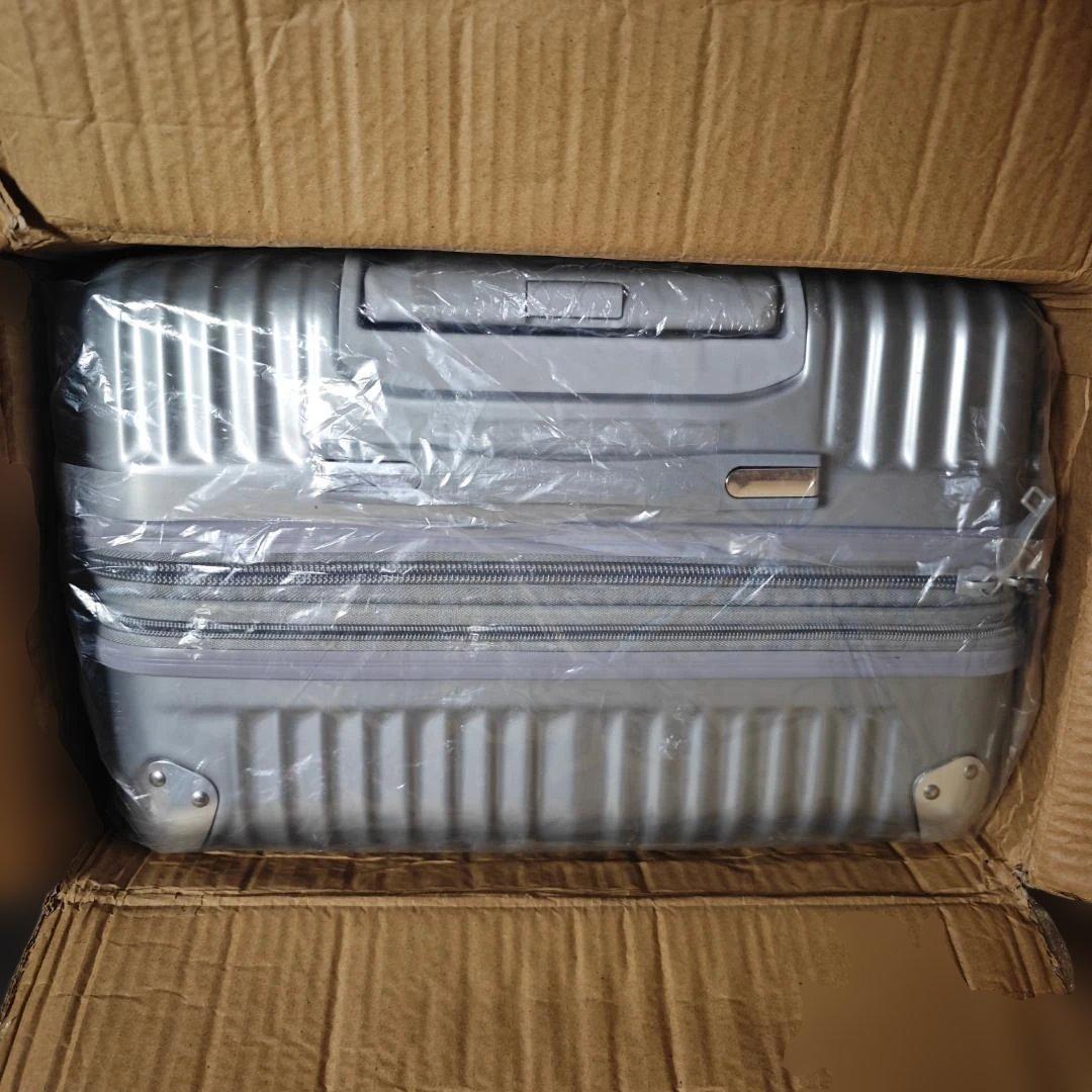 新品 スーツケース 2点セット 拡張機能付き TSAロック搭載