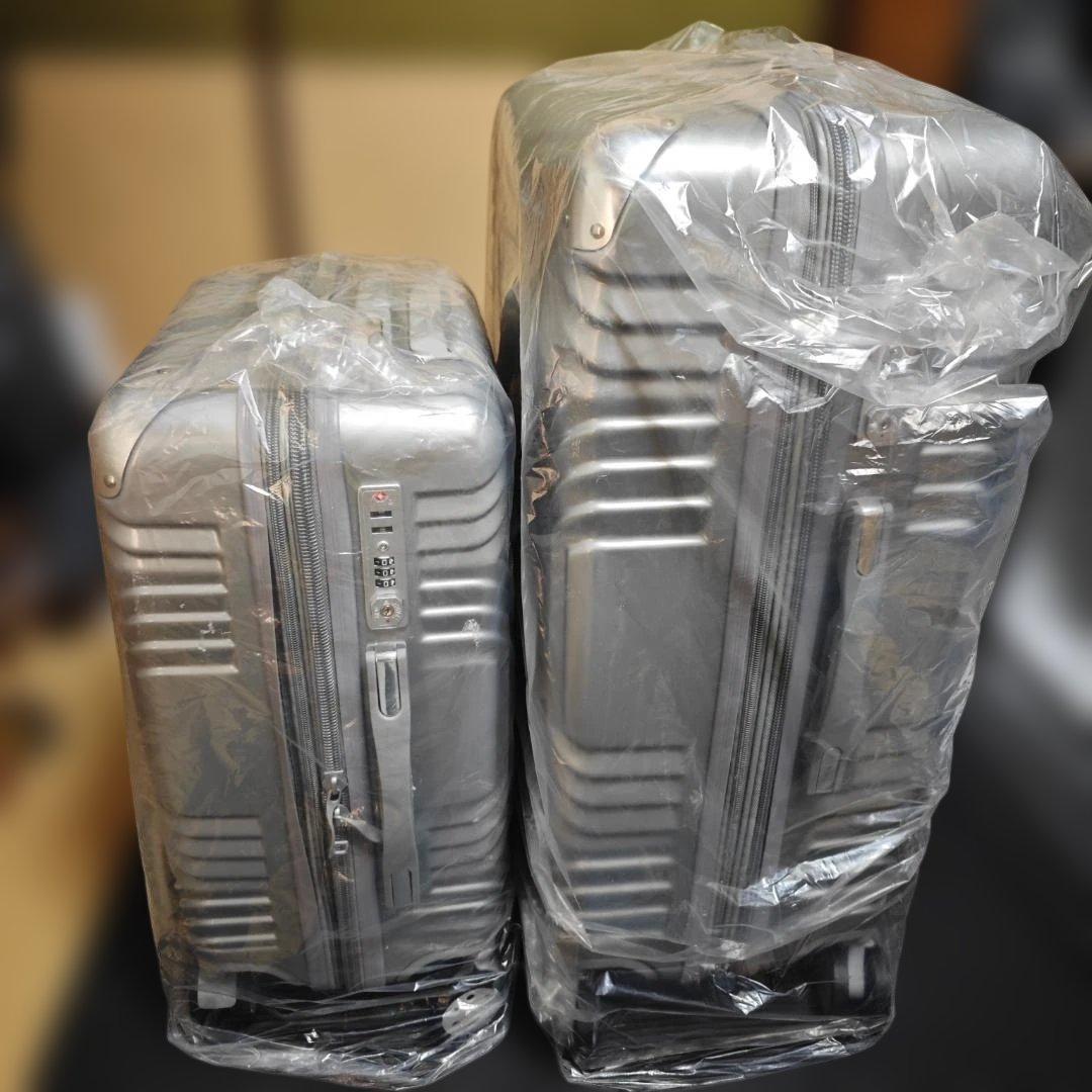 新品 スーツケース 2点セット 拡張機能付き TSAロック搭載