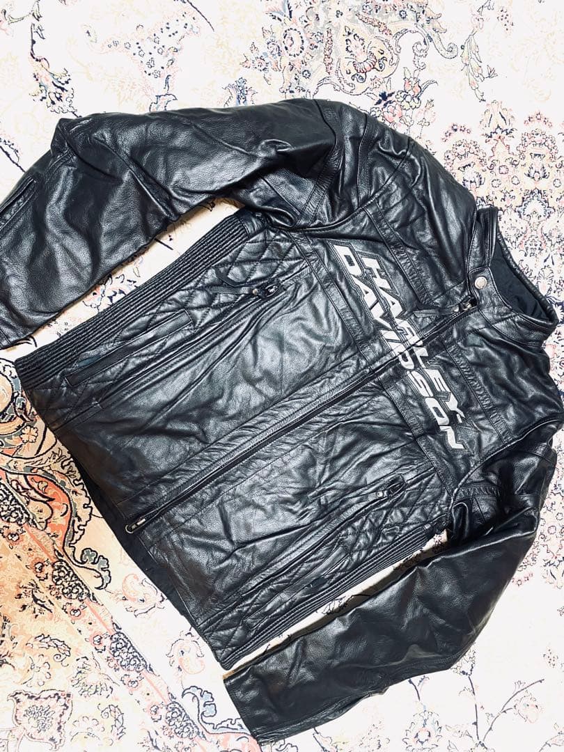 新品未使用HARLEY-DAVIDSON本革ライダースジャケット 冬用インナー付