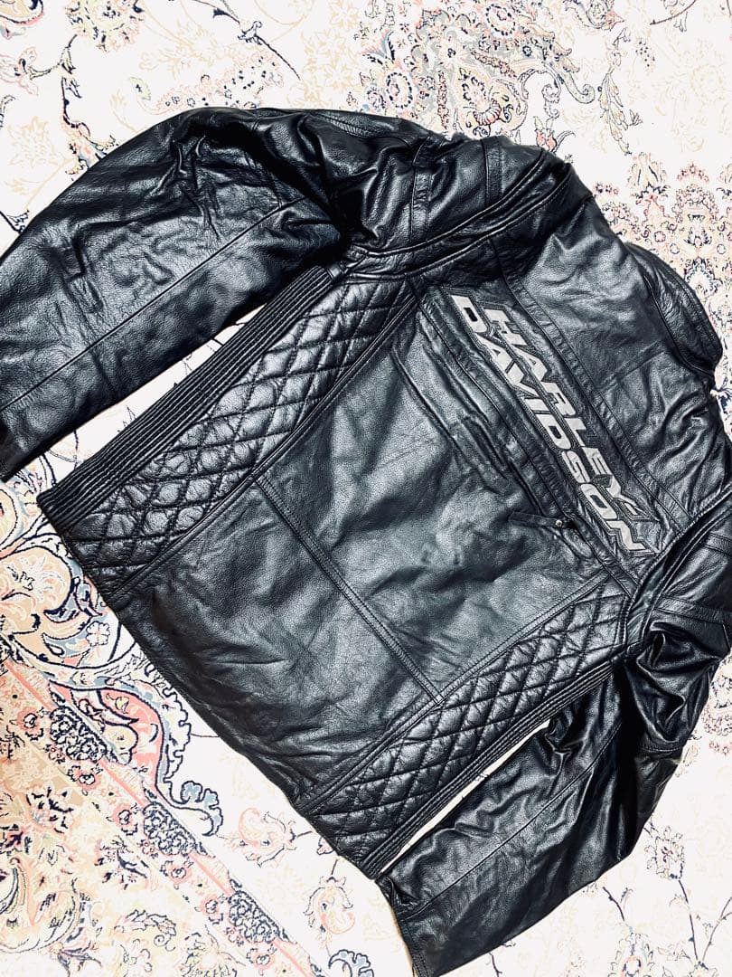 新品未使用HARLEY-DAVIDSON本革ライダースジャケット 冬用インナー付