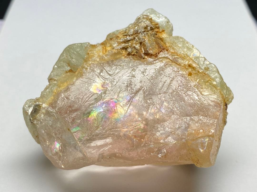 バイカラー　フローライト　レインボー　79g