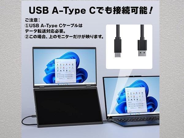 VisionOwl デュアル モバイル 2画面 モニター 15.6inch