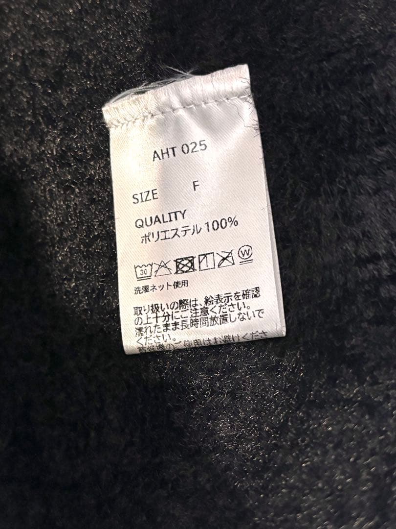 aclent イヤーフラップニットキャップ　猫耳　ニット帽