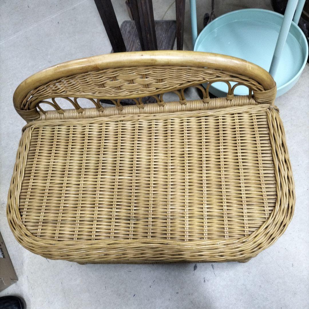 ラタン　ベンチBOX