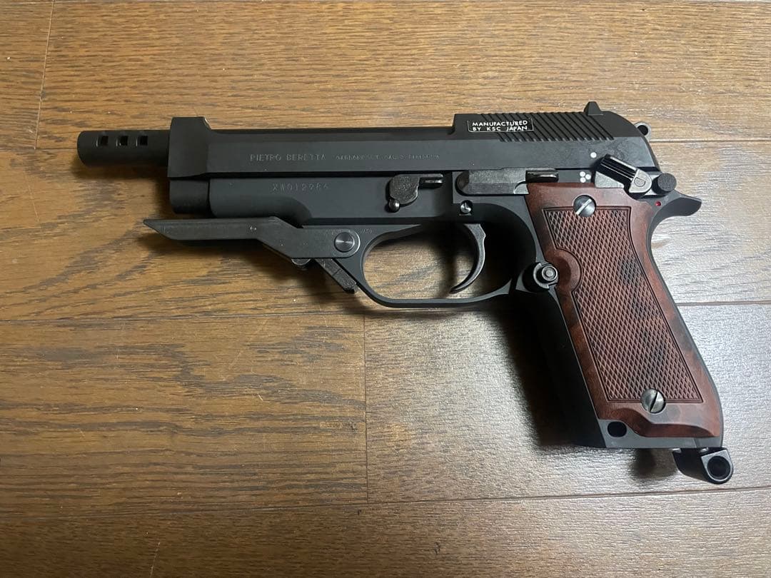 KSC M93R-II ヘビーウェイトモデル サイレンサーメタルストック セット