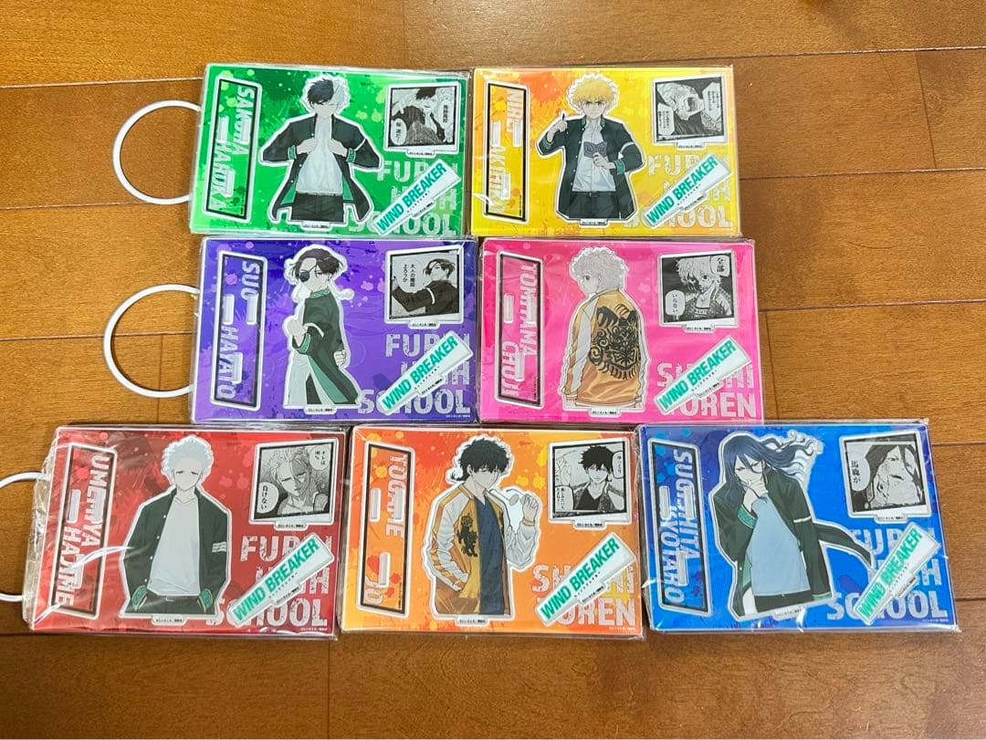 ウィンドブレイカー セガ アクリルジオラマ 全種セット