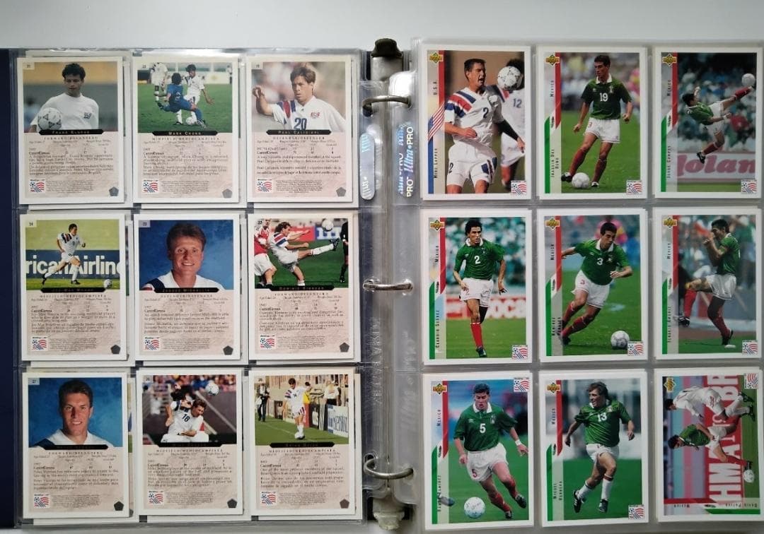 サッカートレーディングカード（World Cup USA94）