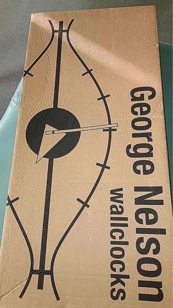 正規品 ジョージネルソン アイクロック Vitra ヴィトラ 掛け時計 箱あり