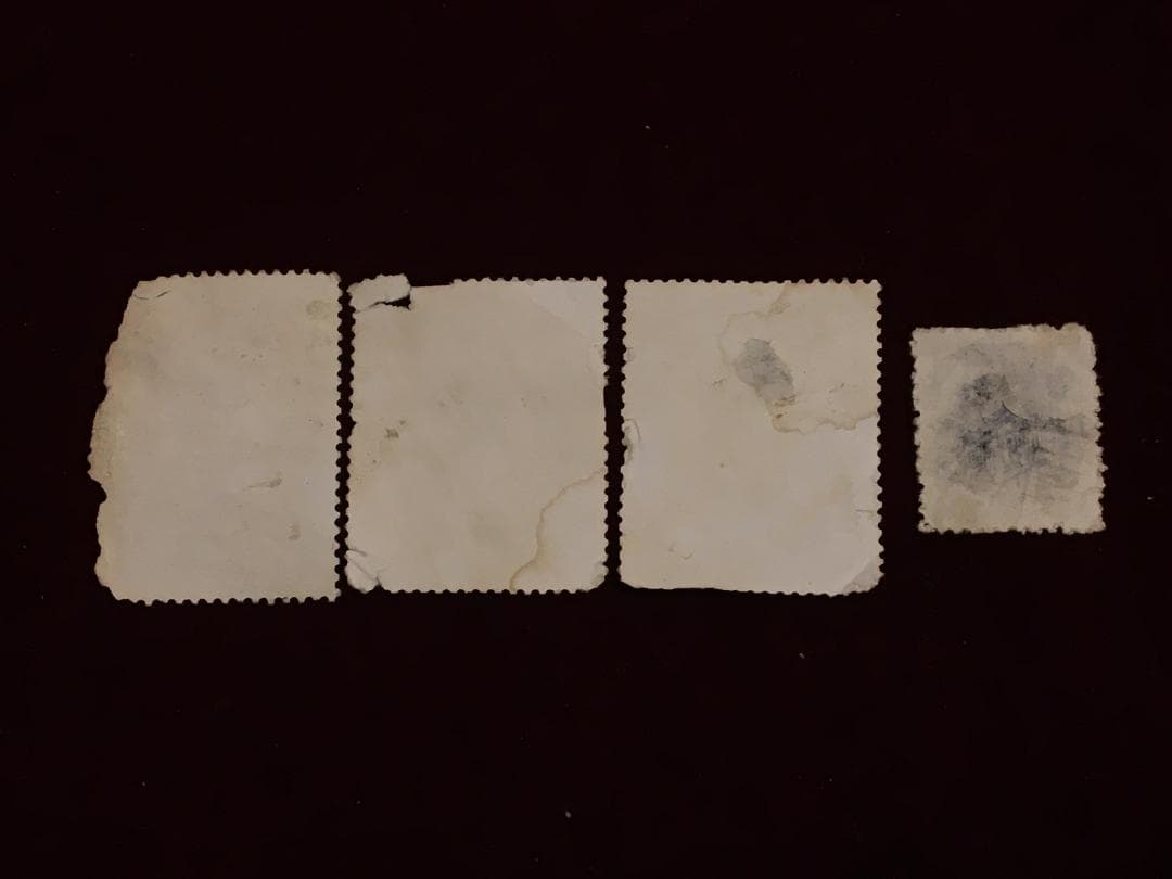 使用済、中国1960,70年代切手　1966年発行４分革命博物館,1973北京等