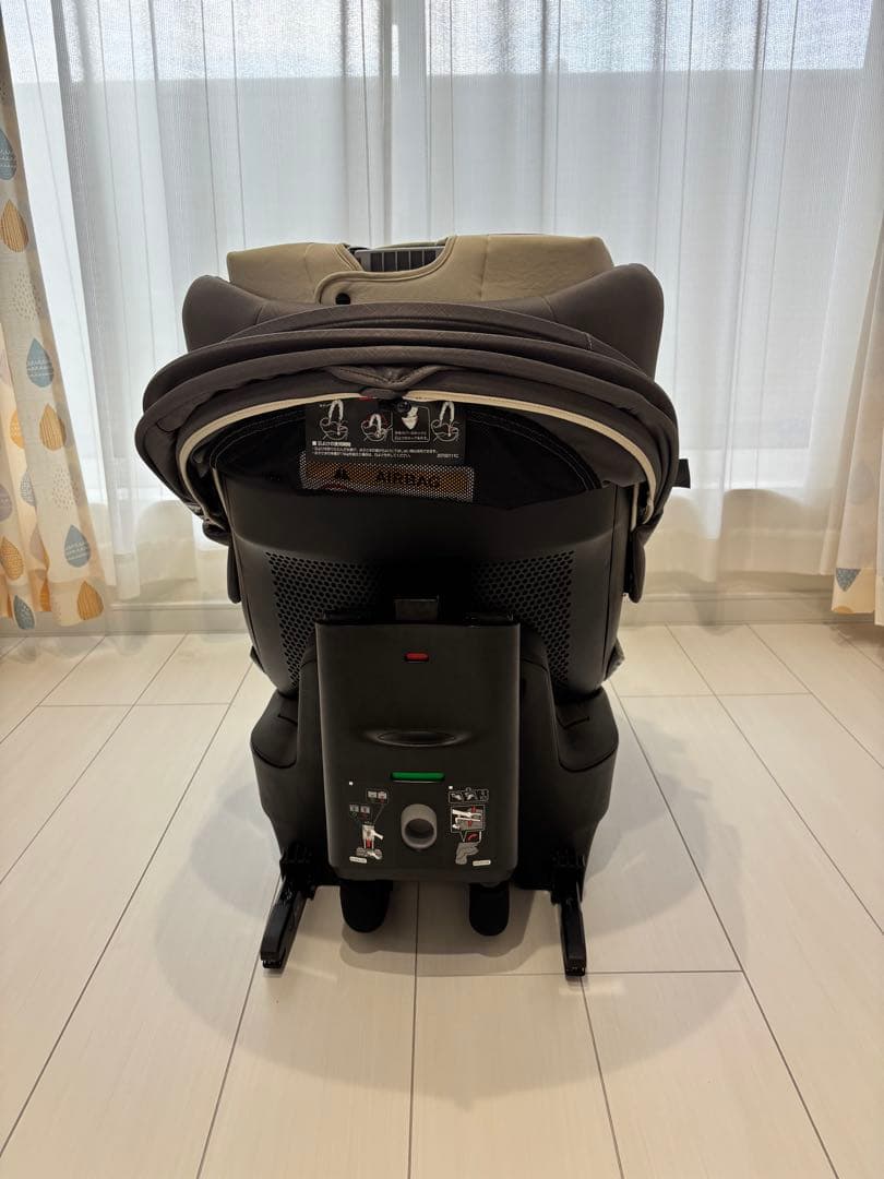 AILEBEBE エールべべ クルットR グランス2 グレー ISOFIX対応