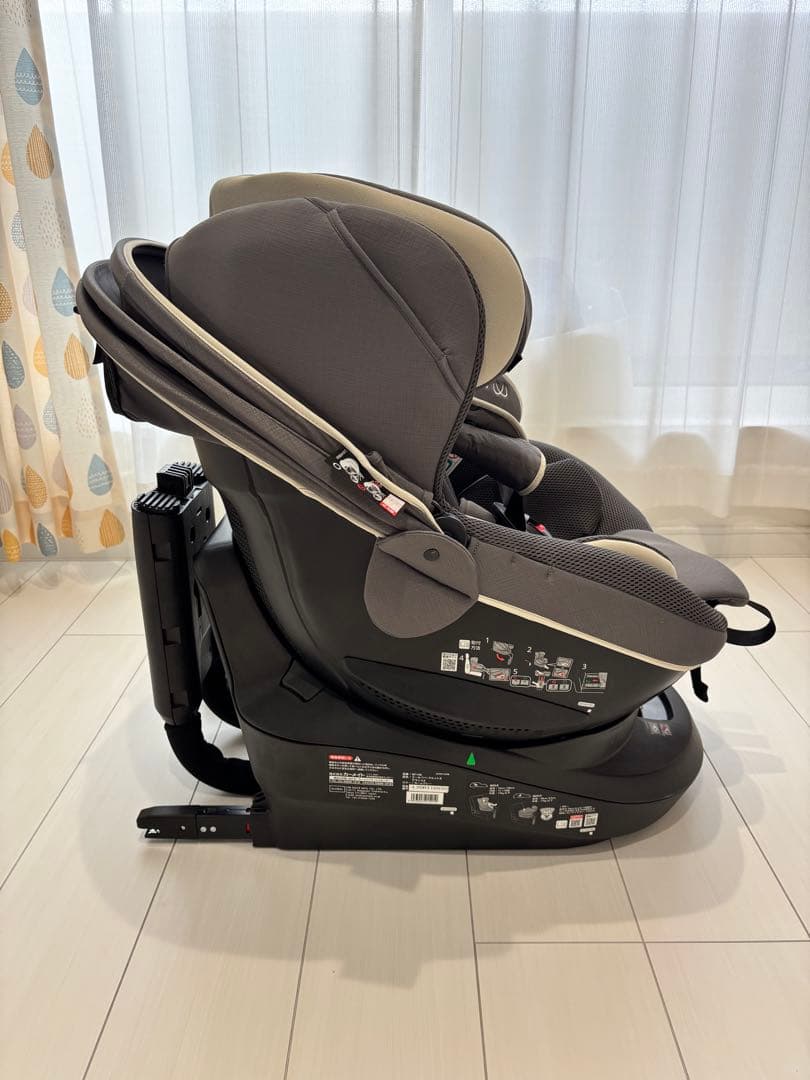 AILEBEBE エールべべ クルットR グランス2 グレー ISOFIX対応