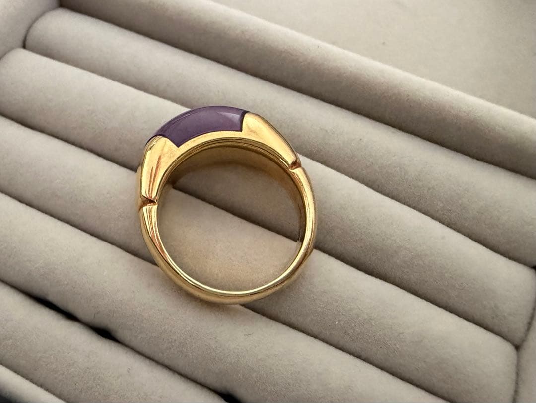 Fujiko　ブルガリ チェルタウラ アメシスト リング 750(YG)