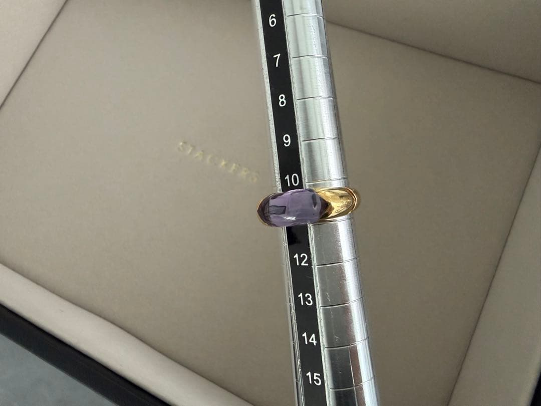 Fujiko　ブルガリ チェルタウラ アメシスト リング 750(YG)