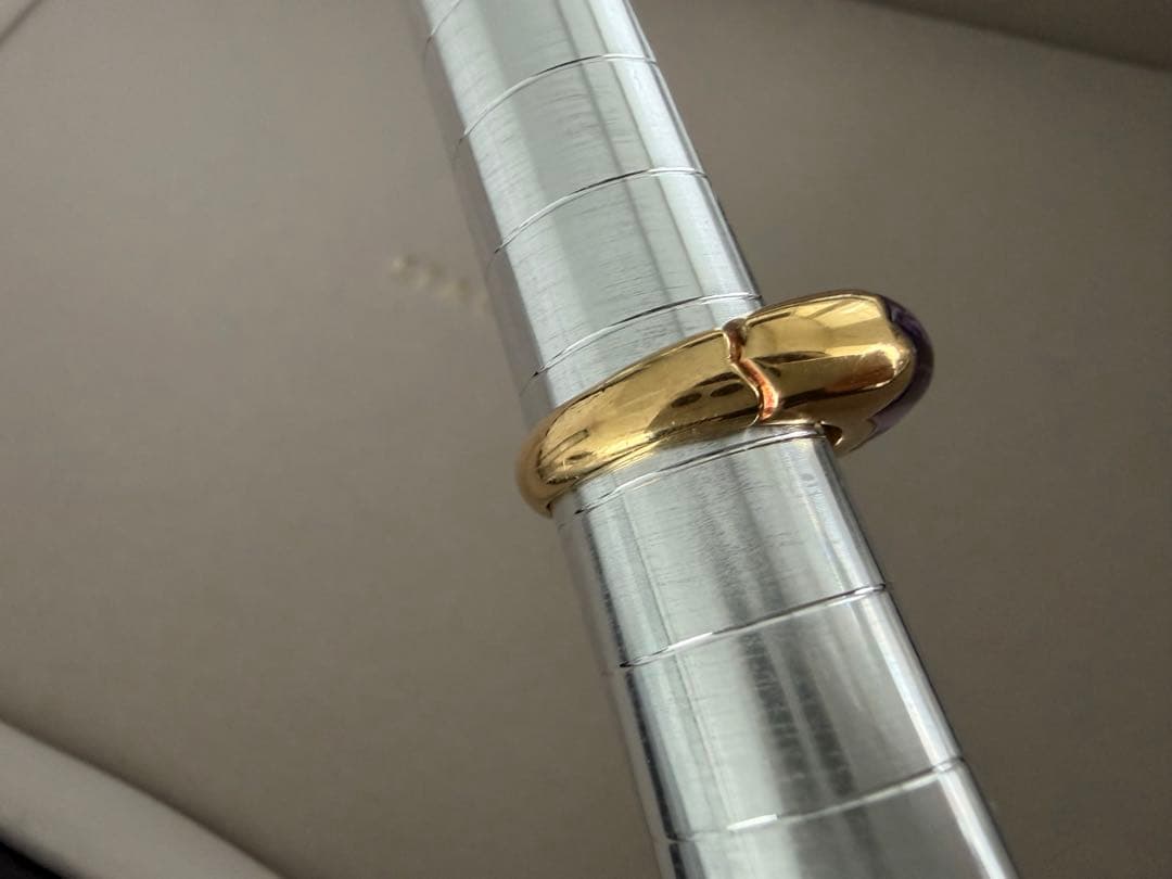 Fujiko　ブルガリ チェルタウラ アメシスト リング 750(YG)