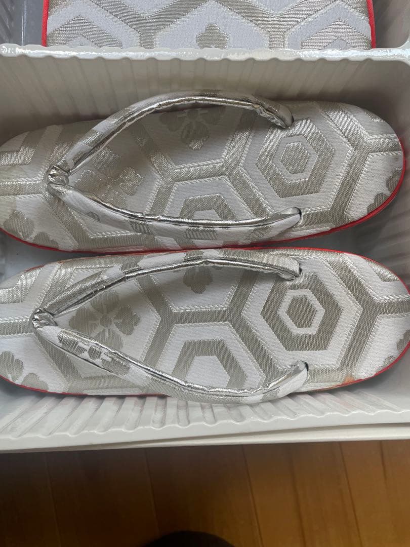 七五三　作り帯　草履　バッグ　はこせこセット（7歳）