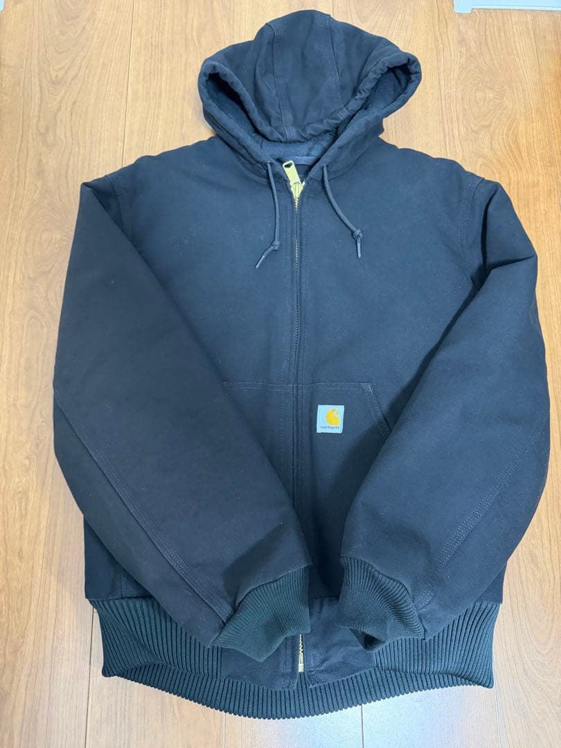 US企画　Carhartt アクティブジャケットSサイズ　ブラック　USA製
