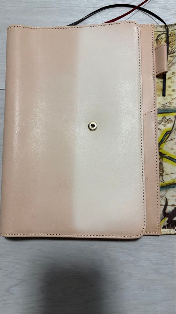 ほぼ日手帳　カバー　ワンピース　サニー号　ヌメ革