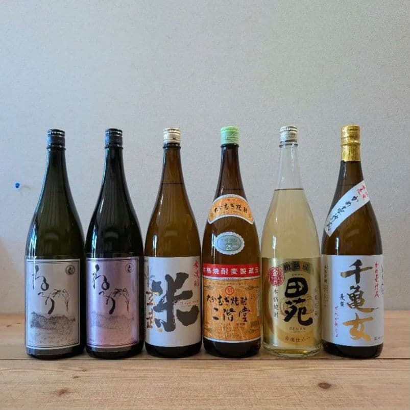 米焼酎＆麦焼酎　1.8×６本