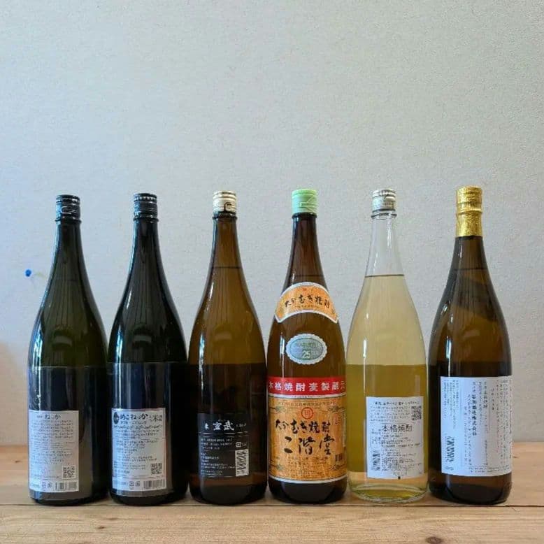 米焼酎＆麦焼酎　1.8×６本