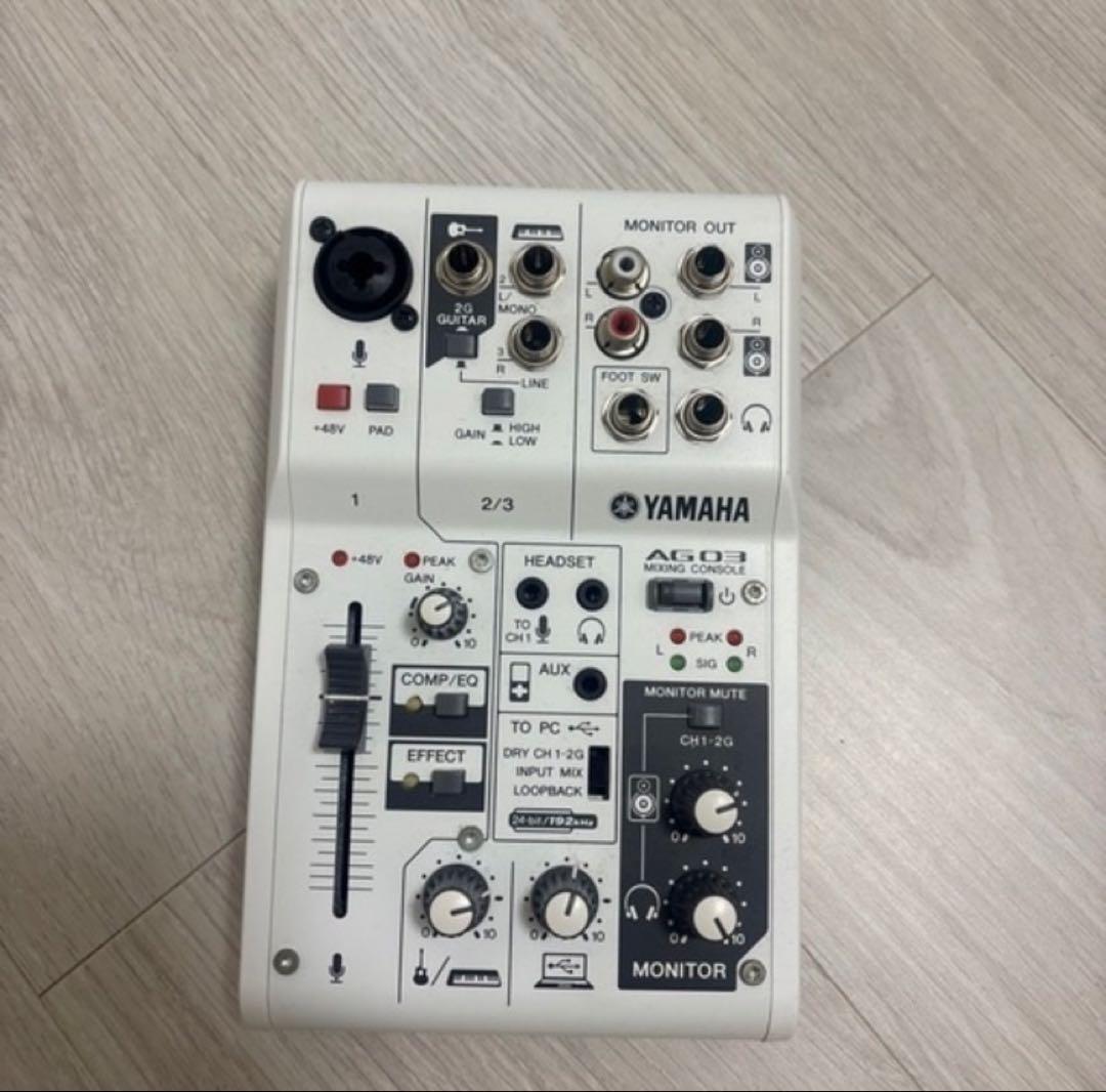 YAMAHA AG03 ミキサー