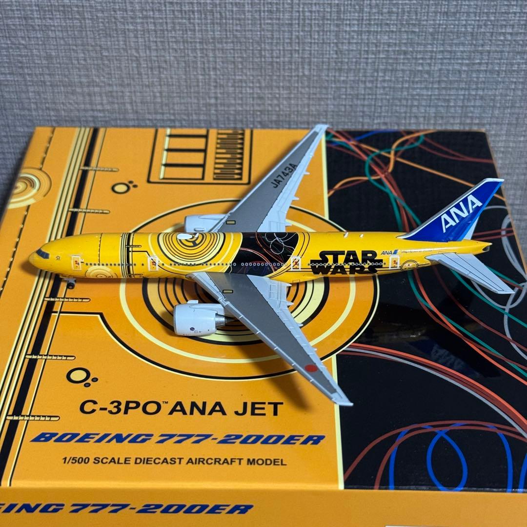 ANA B777-200ER JA743A C-3PO 1/500 新品